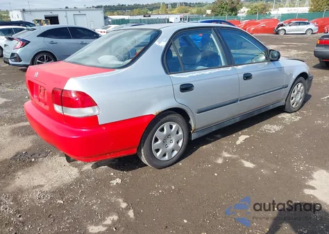 1998 Honda Civic Dx from USA, damaged, VIN 2HGEJ6623WH616702